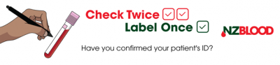 NZ Blood - Check Twice Label Once